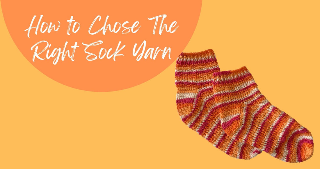 Choosing the right yarn for socks