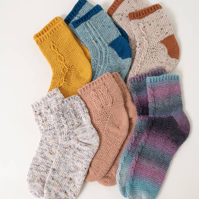 Socks The Crochet Way