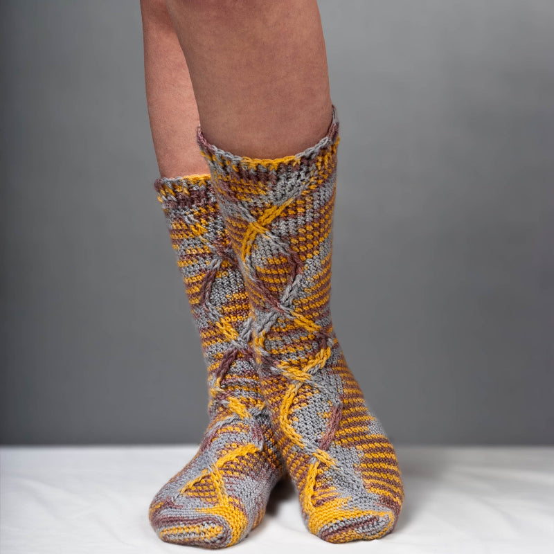 Crochet Rocks Socks
