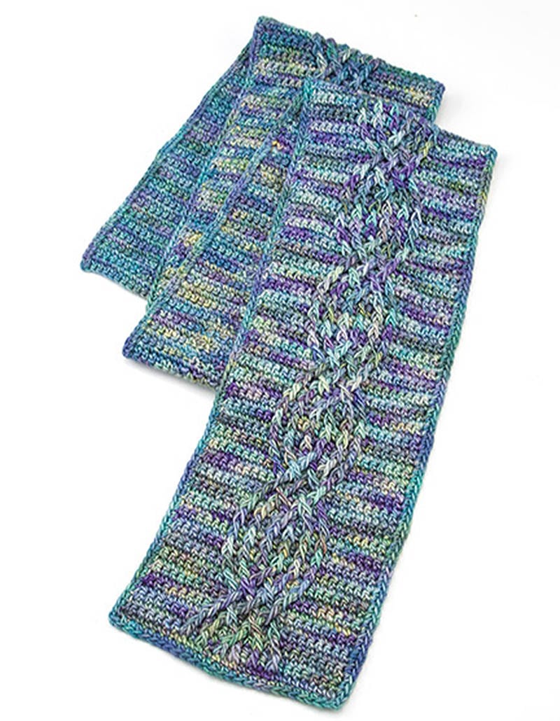 Celtic Cabled Scarf