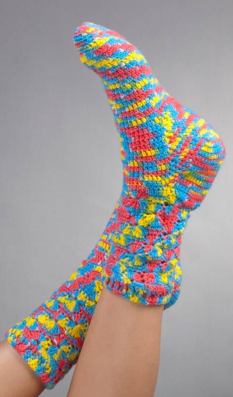 Crochet Rocks Socks - Image 6