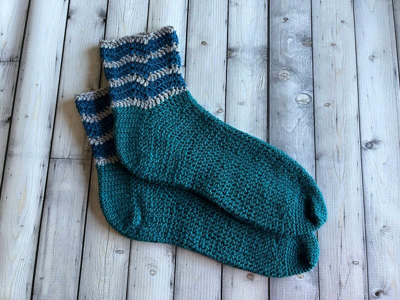Ocean Wave Socks