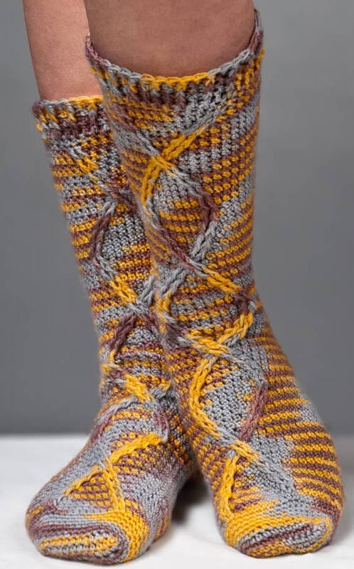 Crochet Rocks Socks - Image 8