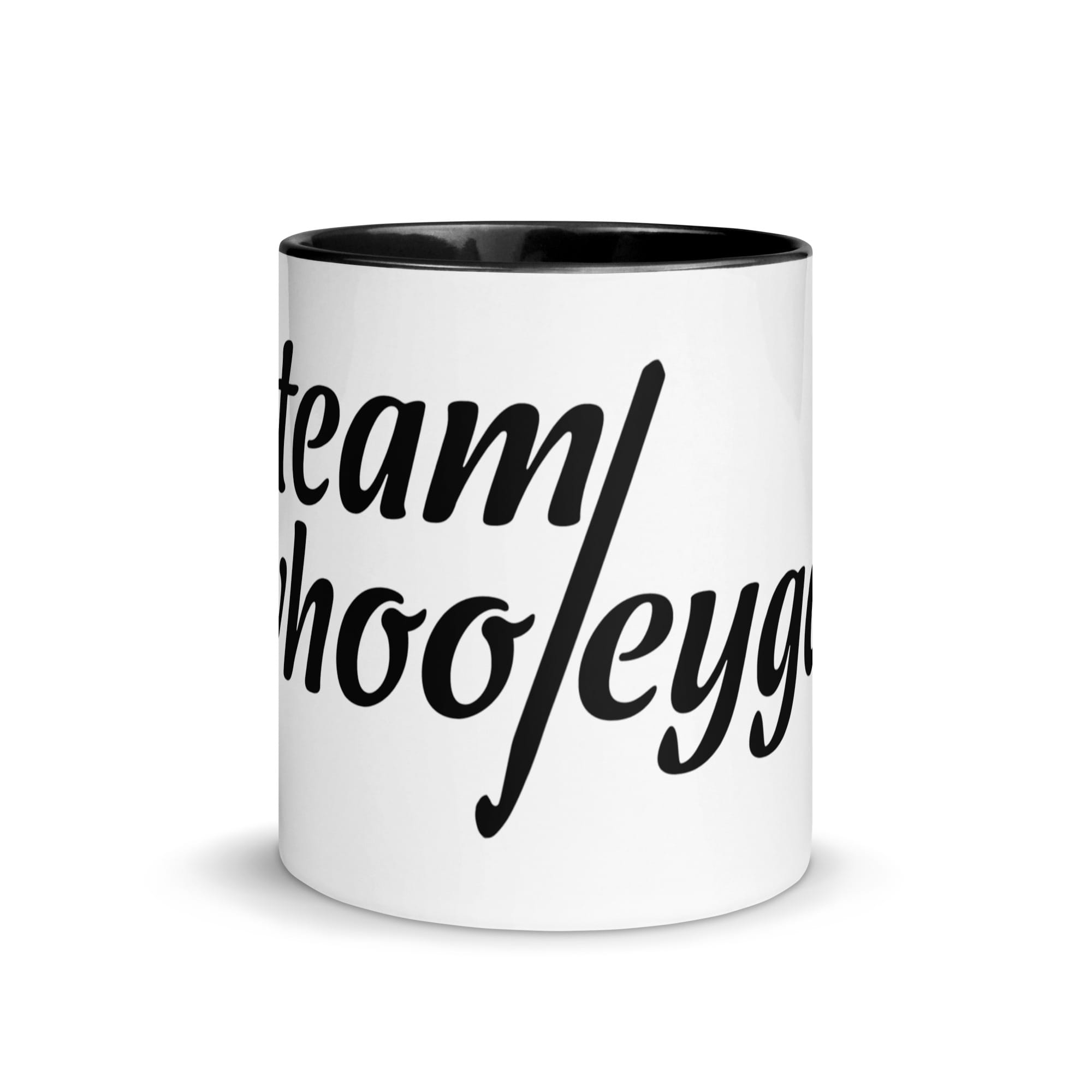 #teamwhooleygan Mug with Color Inside - Image 3