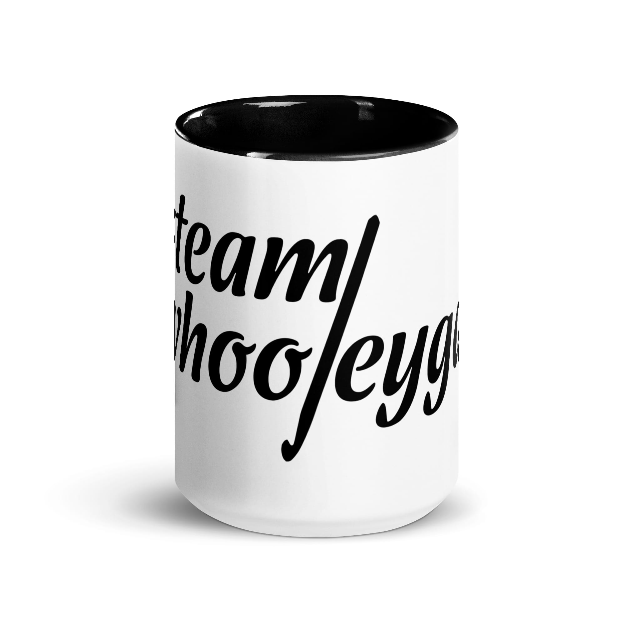 #teamwhooleygan Mug with Color Inside - Image 6