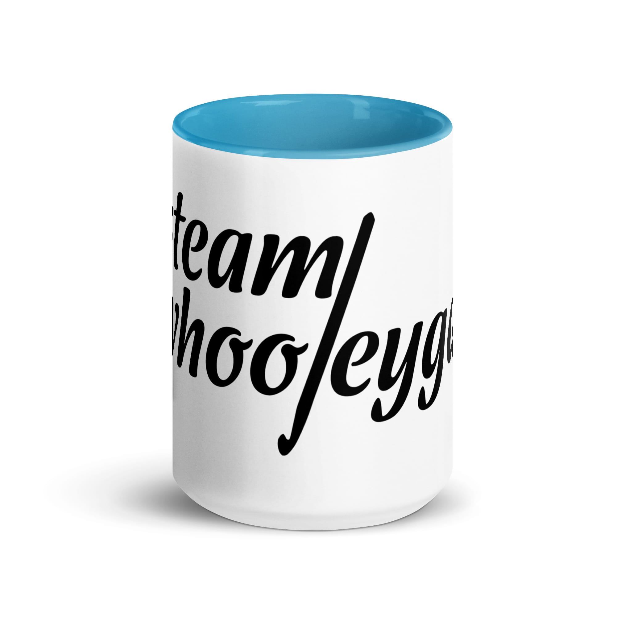 #teamwhooleygan Mug with Color Inside - Image 32