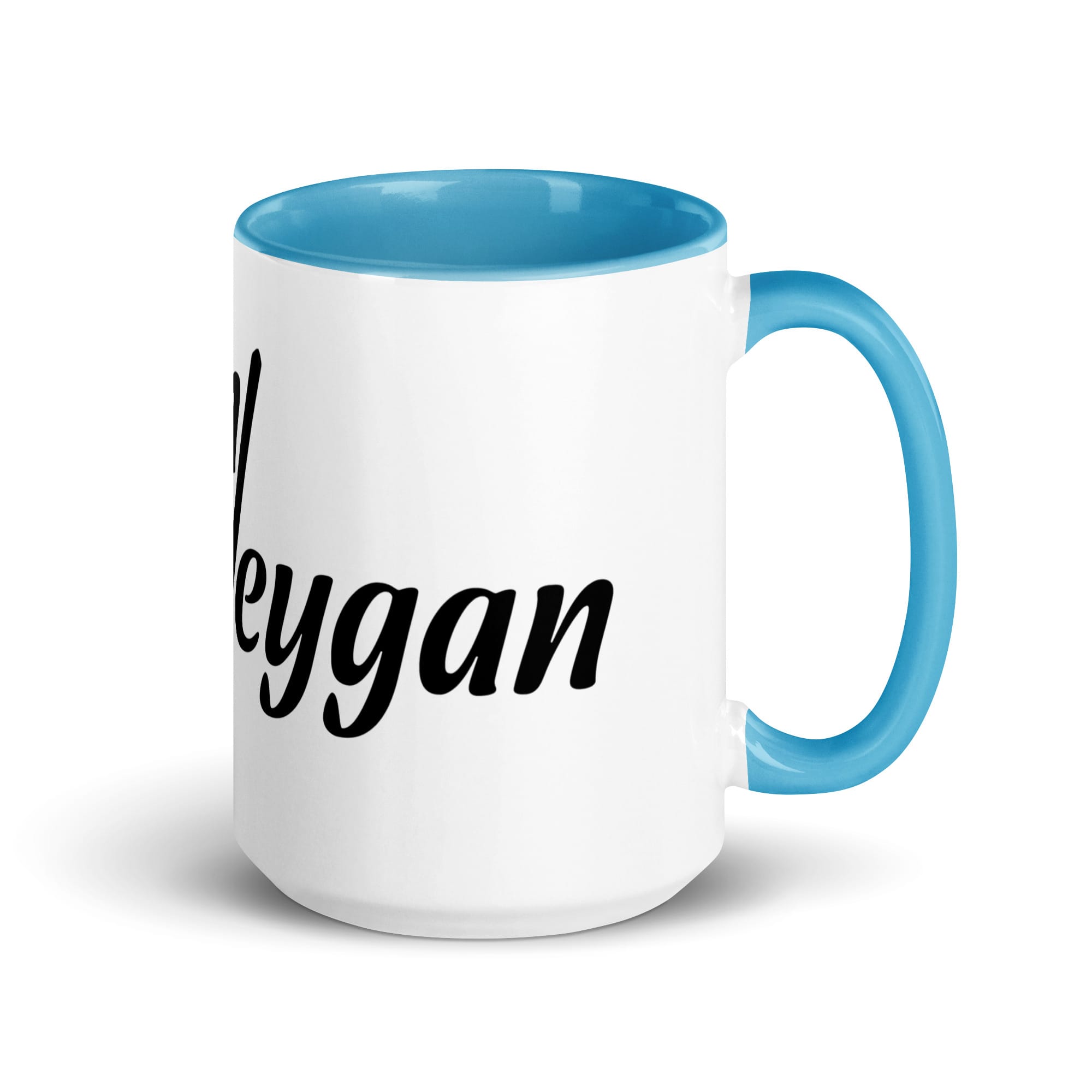 #teamwhooleygan Mug with Color Inside - Image 31