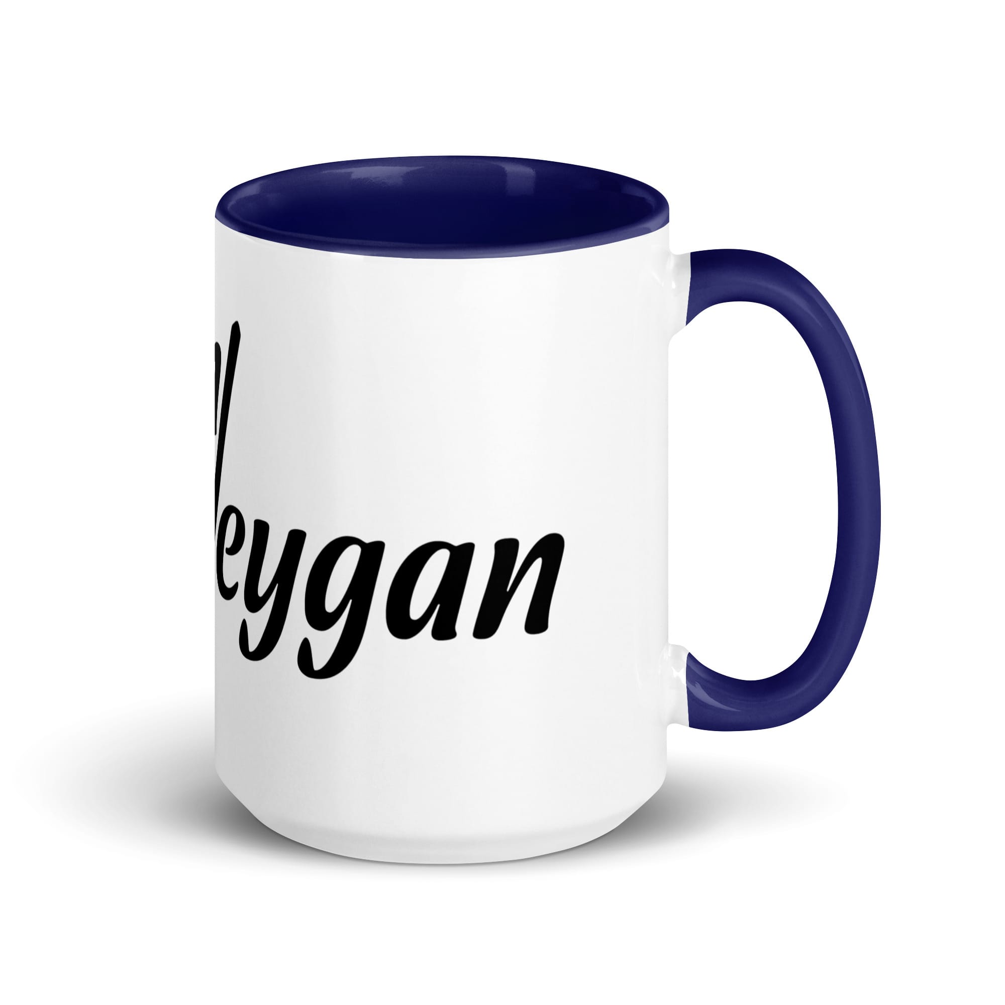 #teamwhooleygan Mug with Color Inside - Image 11