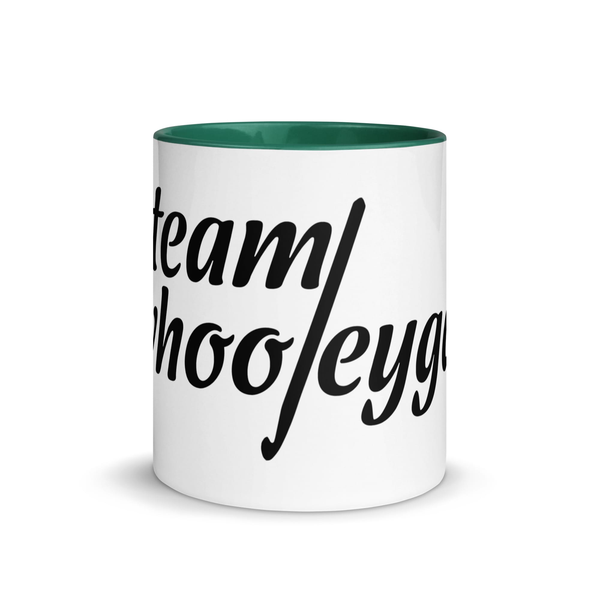 #teamwhooleygan Mug with Color Inside - Image 20