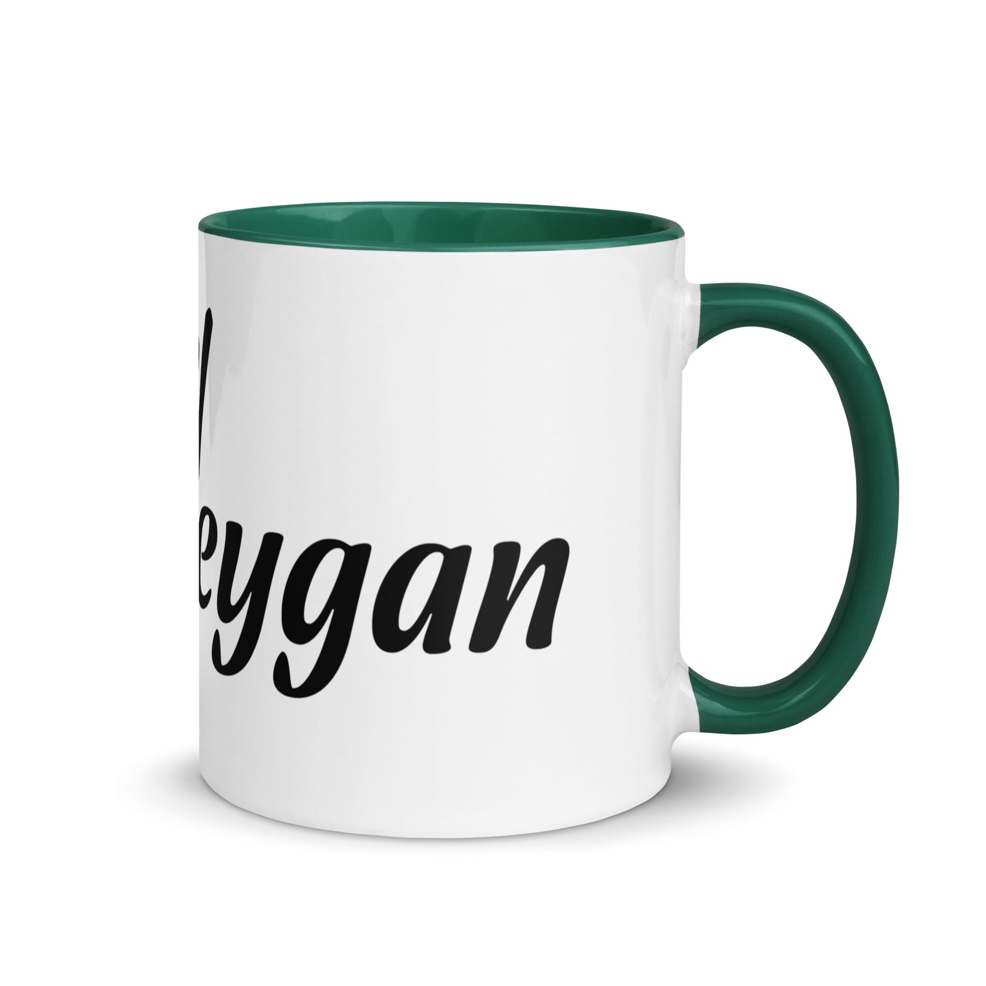#teamwhooleygan Mug with Color Inside - Image 19