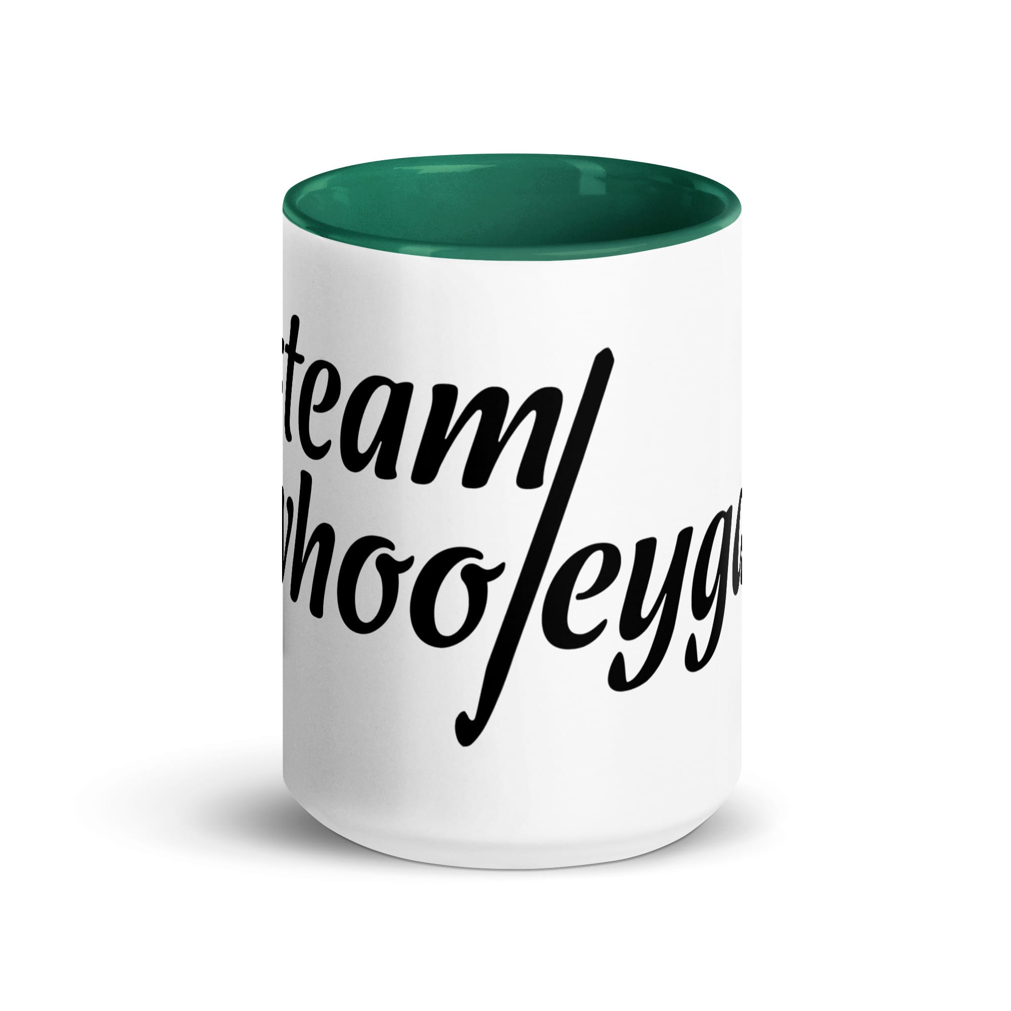 #teamwhooleygan Mug with Color Inside - Image 23