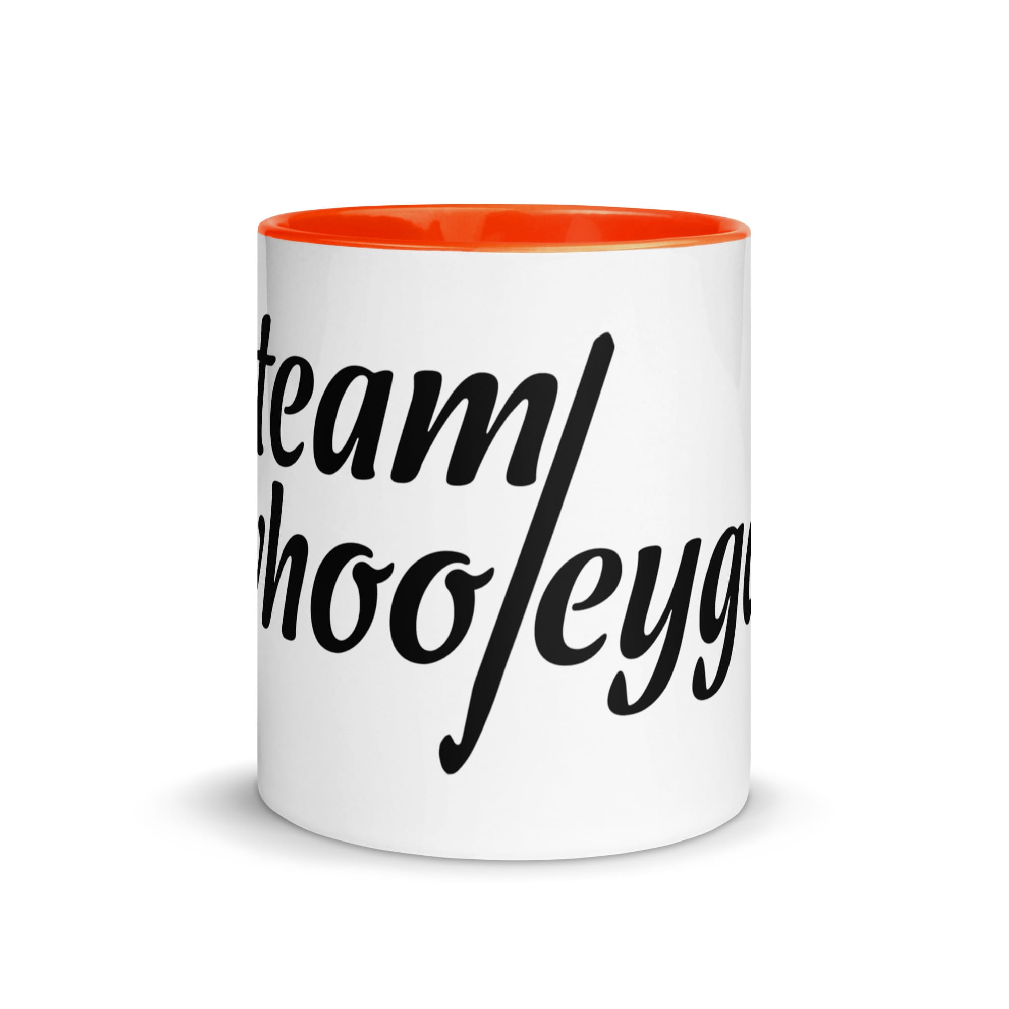 #teamwhooleygan Mug with Color Inside - Image 26