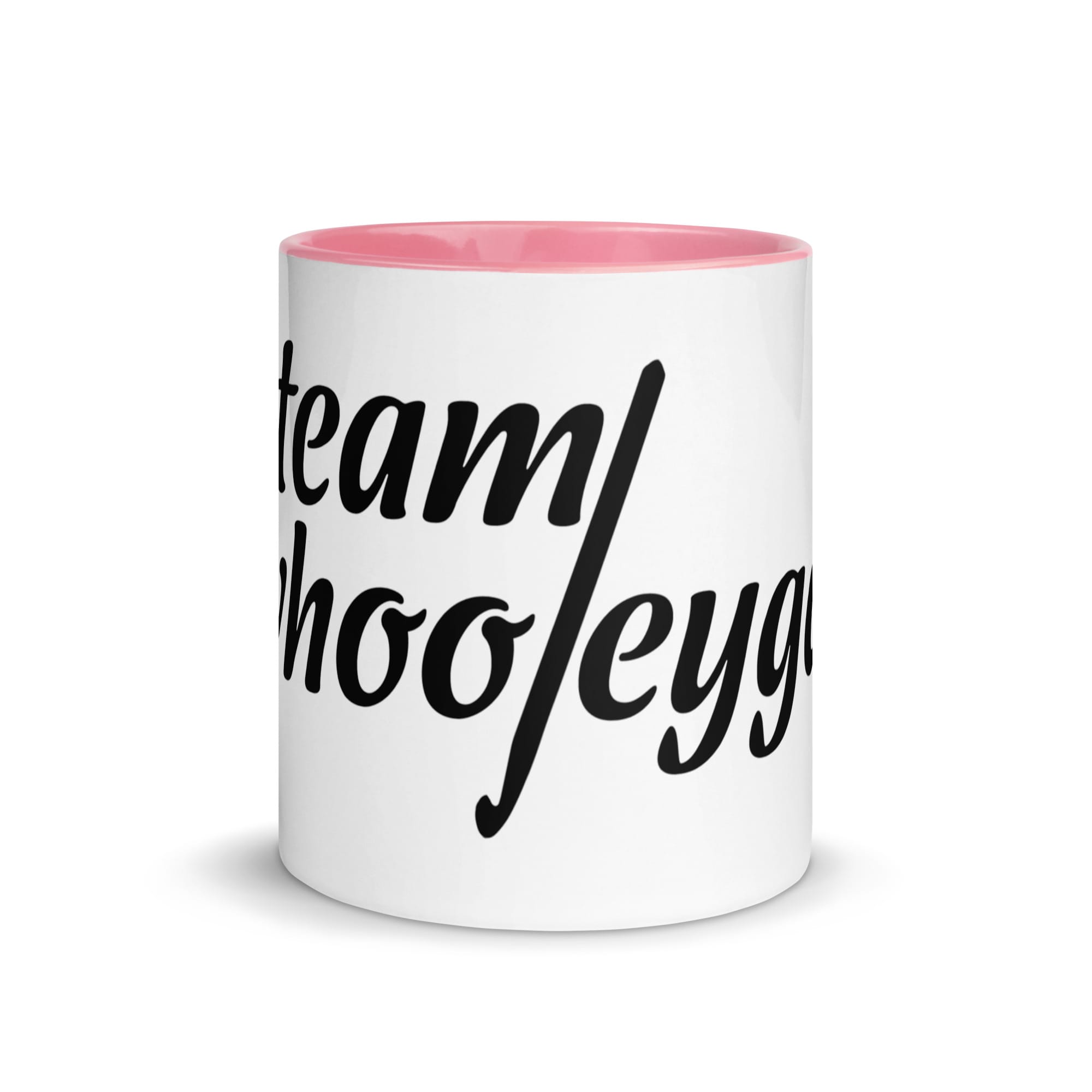 #teamwhooleygan Mug with Color Inside - Image 35