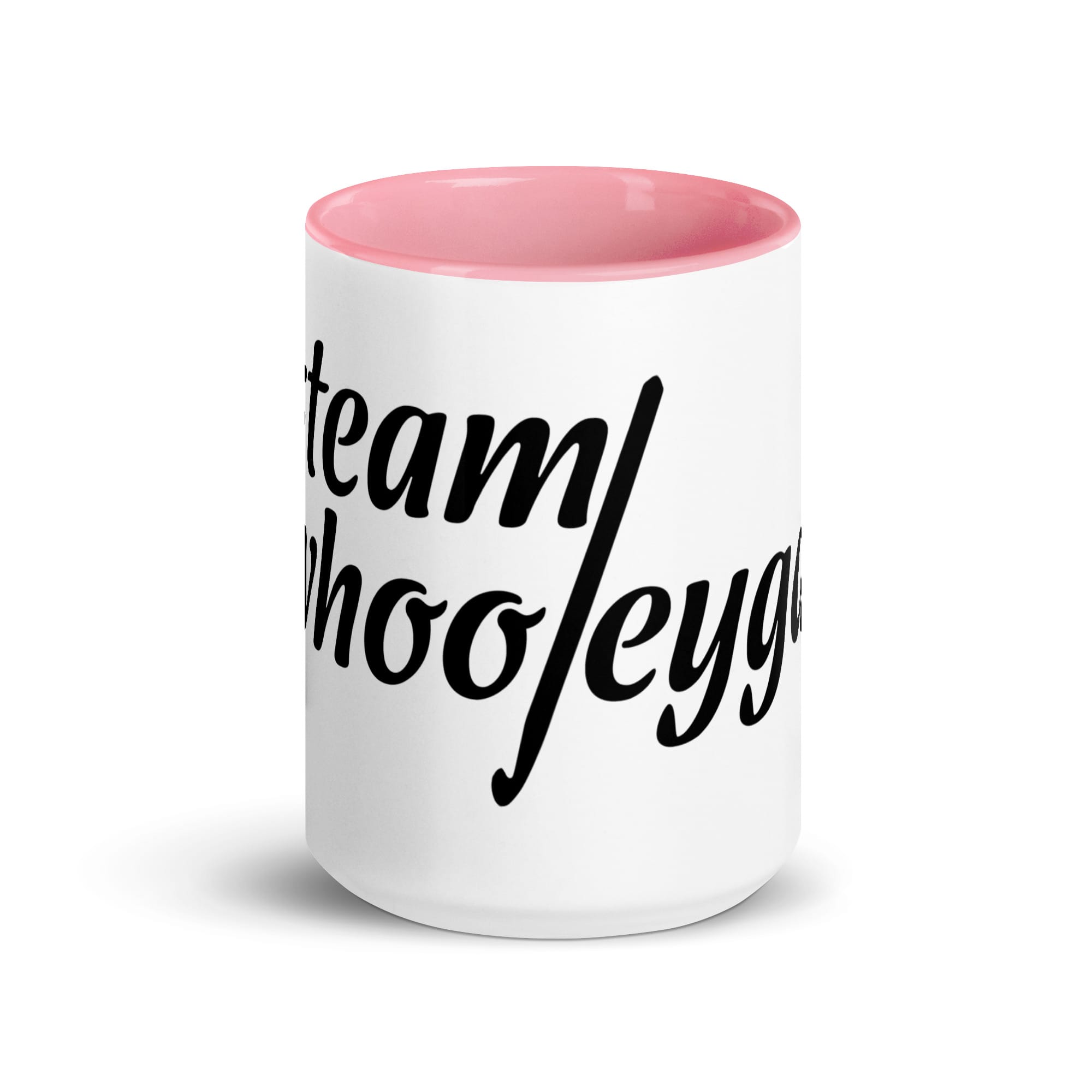 #teamwhooleygan Mug with Color Inside - Image 38
