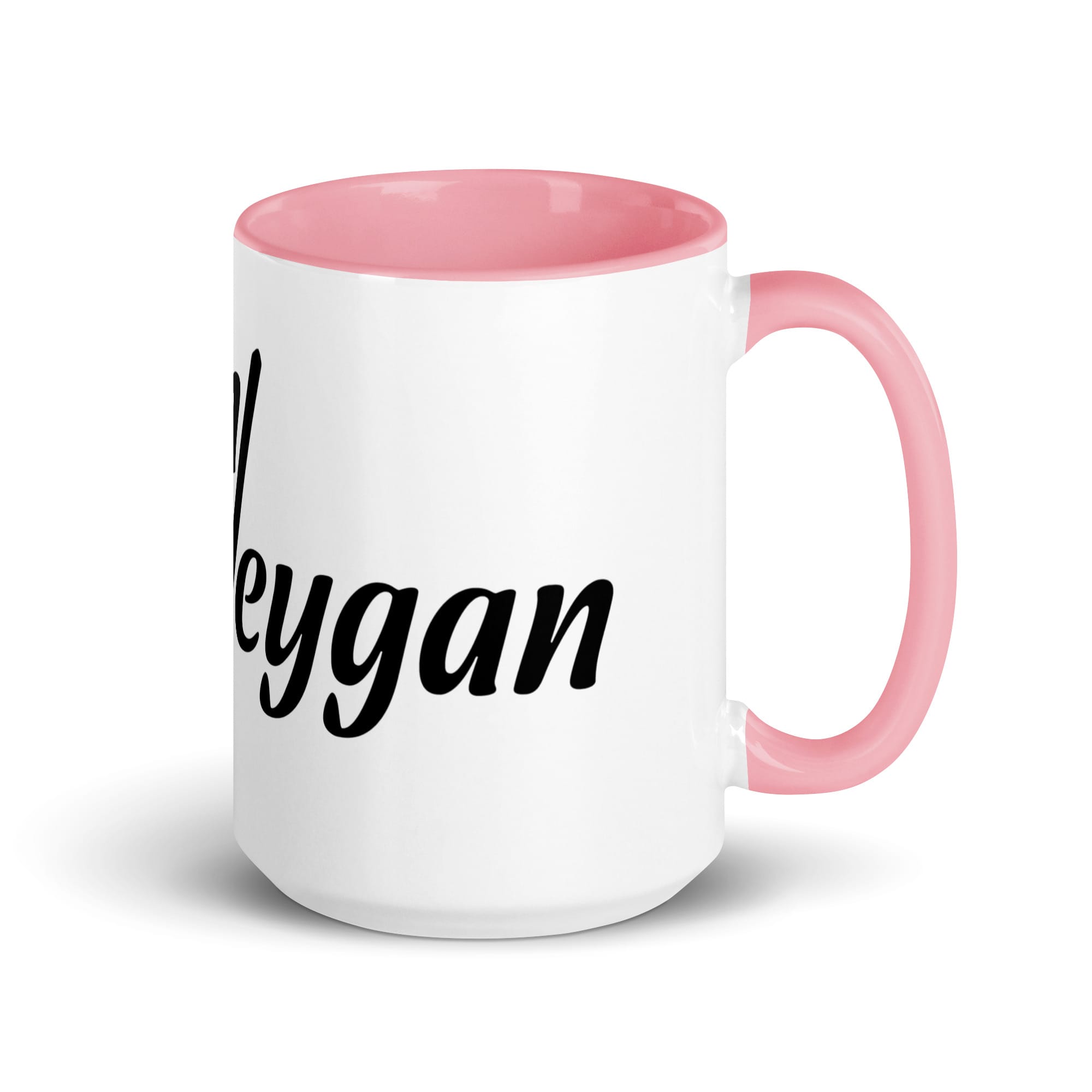 #teamwhooleygan Mug with Color Inside - Image 37