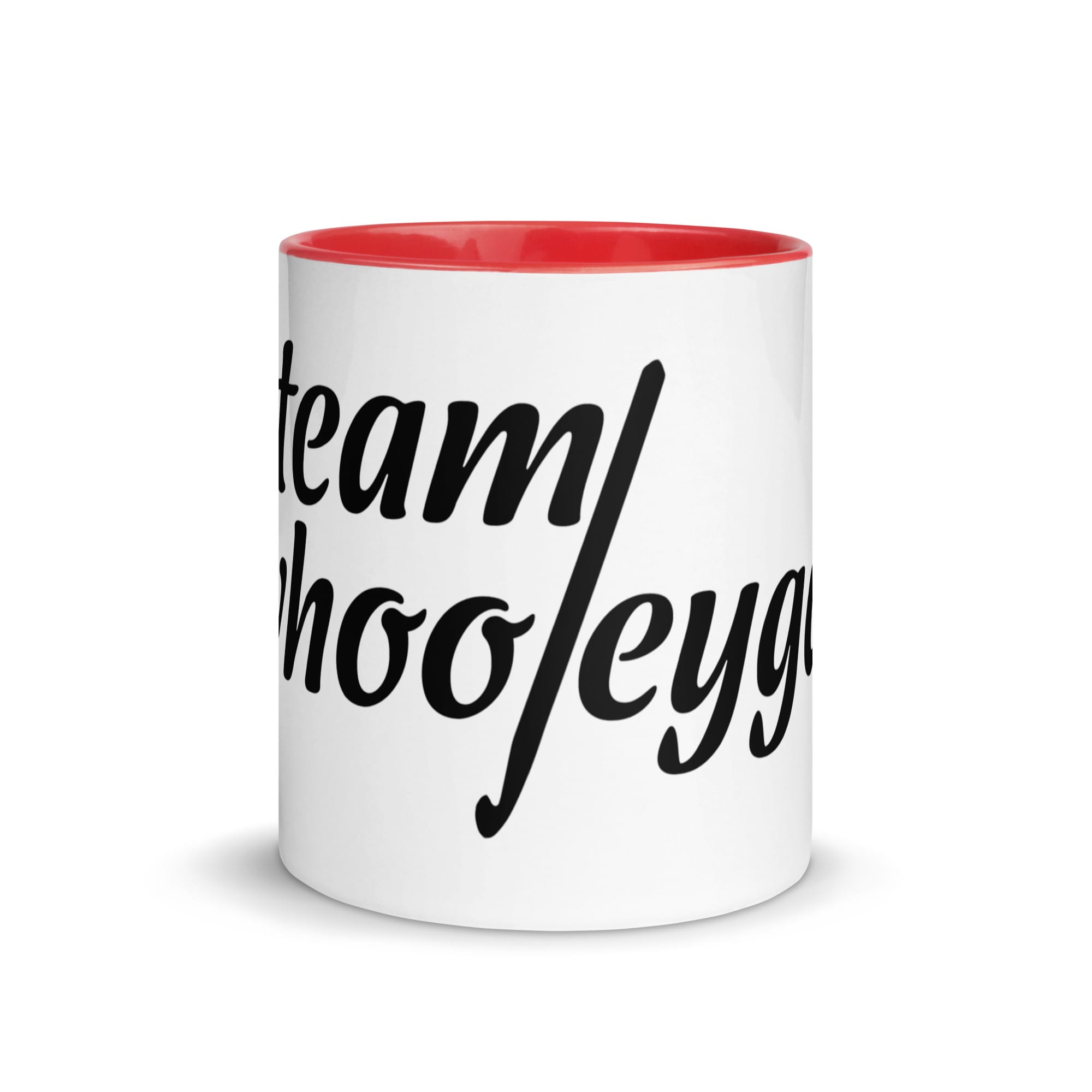 #teamwhooleygan Mug with Color Inside - Image 14