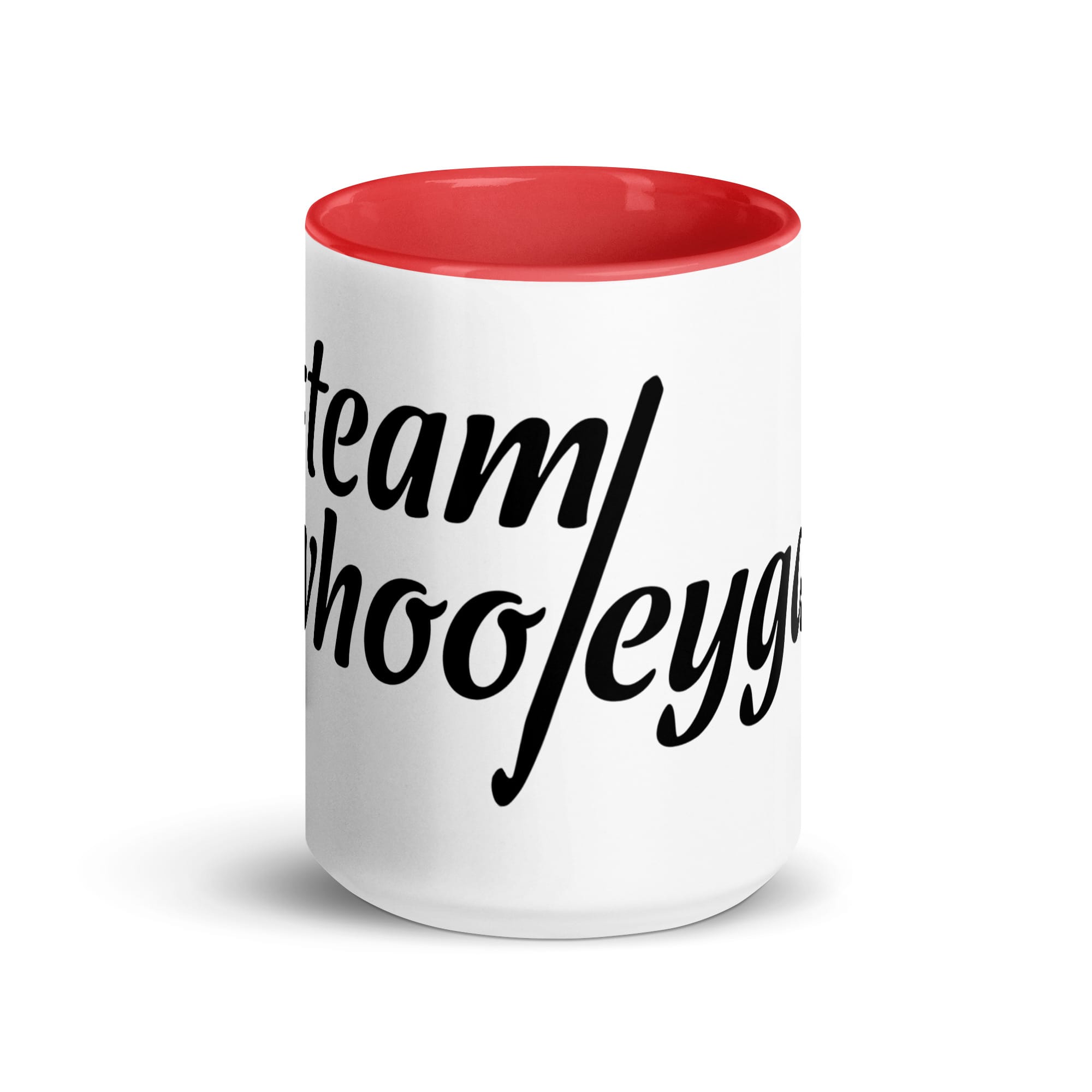 #teamwhooleygan Mug with Color Inside - Image 17